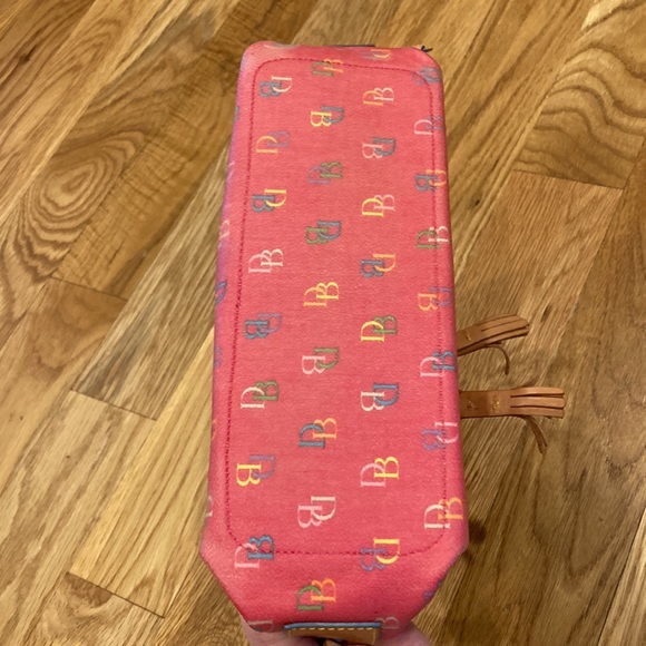 Dooney & Bourke Vintage Colored Pattern Pink Handbag - Picture 16 of 16